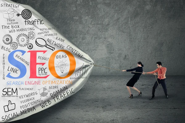 in this image it shows that network, traffic, content creation, personal portfolio e.g umamafaiz.com is the base of seo